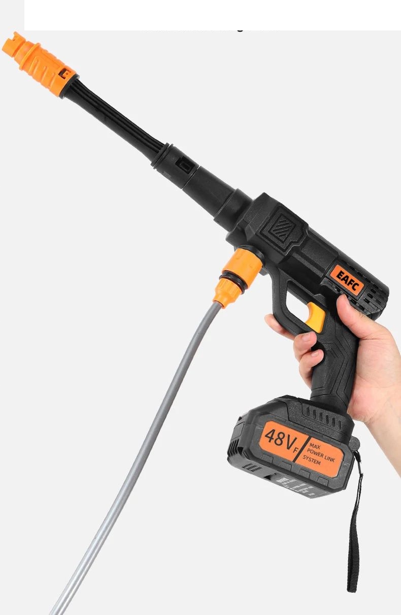 MYJKA Ciśnieniowa AKUMULATOROWA do 100bar ZESTAW 600W OGRODOWA - obrazek 4