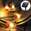 Lampki SOLARNE Ogrodowe KOMPLET 5 metrów 20 LED Pszczoły PSZCZÓŁKI Ciepłe - miniatura 6