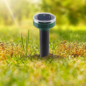 ULTRADŹWIĘKOWY ODSTRASZACZ SOLARNY NA KRETY NORNICE SZCZURY WĘŻE SZKODNIKI - miniatura 11