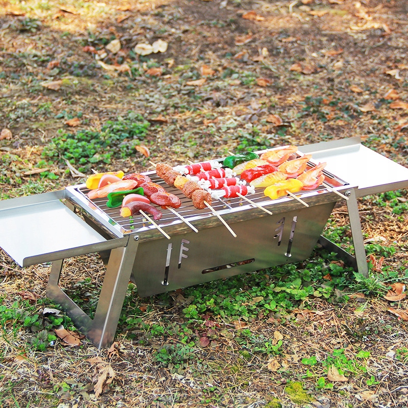 Grill OGRODOWY PALENISKO Kempingowy TURYSTYCZNY TORBA HOTPOT 73cm PRZENOŚNY - obrazek 12