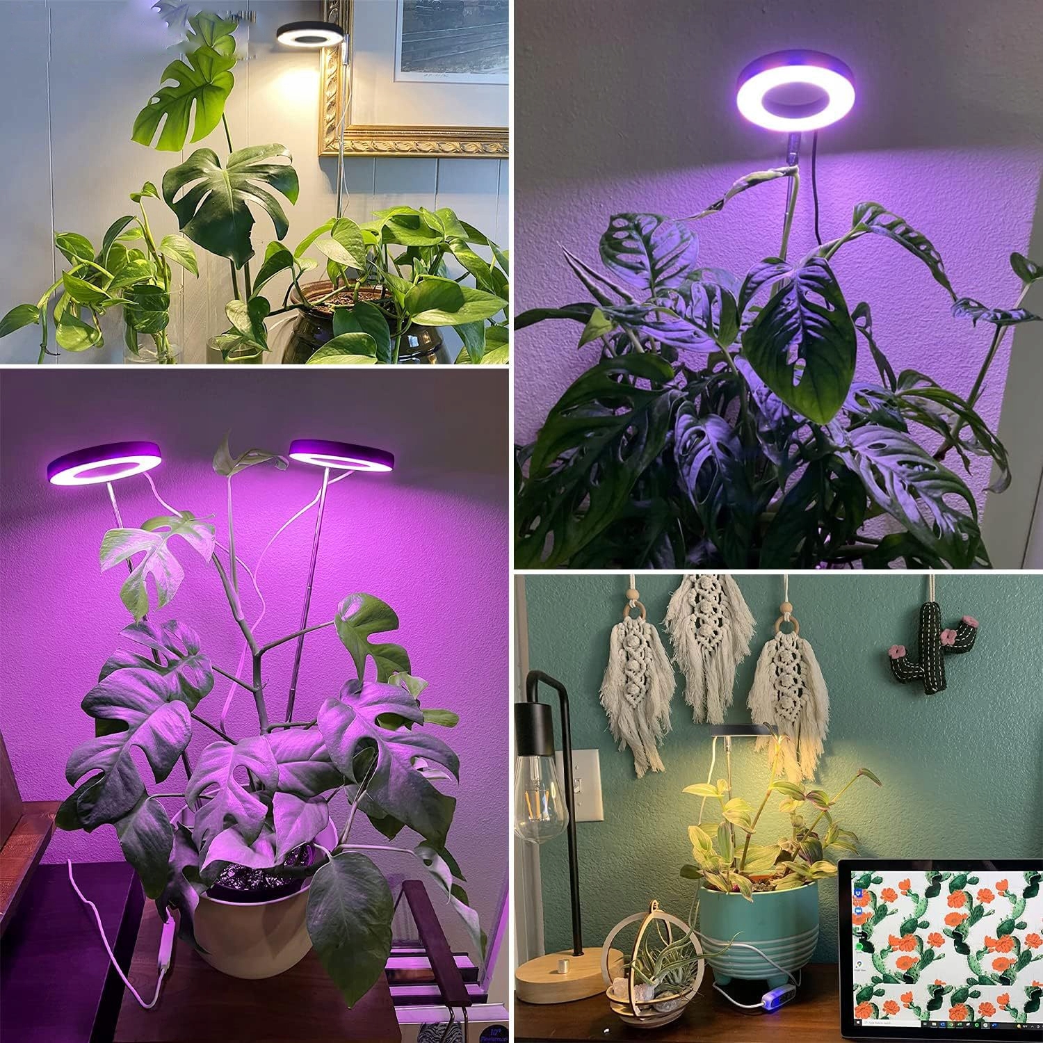 LAMPA LED DO DOŚWIETLANIA ROŚLIN OZDOBNYCH TELESKOPOWA Z TIMEREM USB 5V - obrazek 9