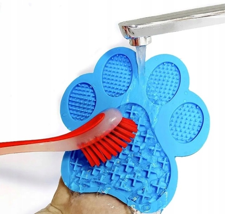 TACKA DO LIZANIA ANTYSTRESOWA WOLNE JEDZENIE XL ZABAWKA DLA PSA KOTA - obrazek 4