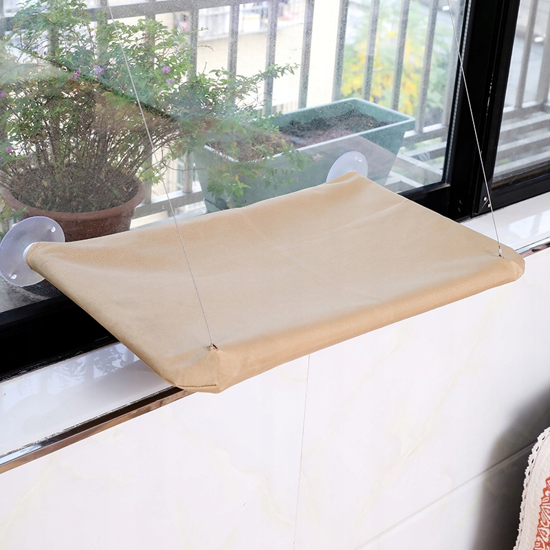 DUŻE LEGOWISKO OKIENNE DLA KOTA HAMAK LEŻAK NA OKNO LEŻANKA DO 20kg 55x35cm - obrazek 9