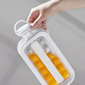 Forma do LODU Butelka PRZENOŚNA PLAŻA CAMPING PIKNIK TRITAN 2w1 MOBILNA 17x - miniatura 9