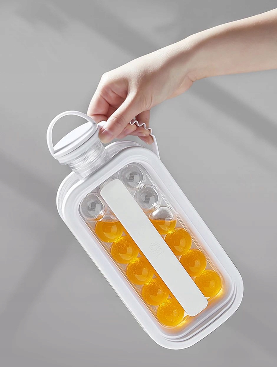 Forma do LODU Butelka PRZENOŚNA PLAŻA CAMPING PIKNIK TRITAN 2w1 MOBILNA 17x - obrazek 9