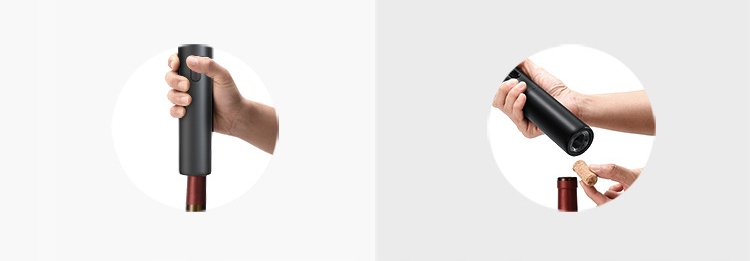 ELEKTRYCZNY KORKOCIĄG DO WINA OTWIERACZ DO BUTELEK OBCINACZ NA PREZENT - obrazek 14