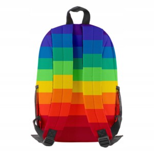PLECAK TĘCZOWY Torba Worek LGBT PRIDE SZKOLNY XL - miniatura 2