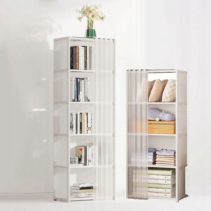 SZAFA Modułowa SKŁADANA Wieszak GARDEROBA na UBRANIA Metalowa 125x28x40cm - miniatura 10