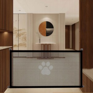 BARIERKA BRAMKA DOMOWA ZABEZPIECZAJĄCA DLA ZWIERZĄT PSA KOTA 180x78cm XXL - miniatura 13