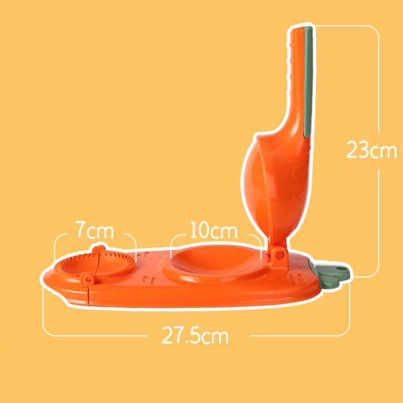 MASZYNKA DO LEPIENIA PIEROGÓW 2w1 FORMA KÓŁKA PIEROŻNICA PIEROGARKA RĘCZNA - obrazek 5