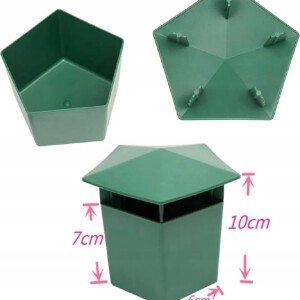 PUŁAPKA NA ŚLIMAKI Naturalna EKOLOGICZNA WABIK Przeciw ŚLIMAKOM Domek XL - miniatura 4