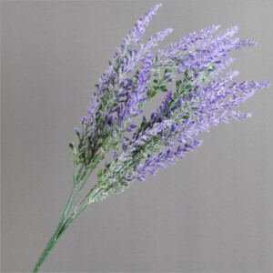 SZTUCZNA Roślina LAWENDA 1 sztuka DEKORACJA do 36cm GAŁĄZKA OBFITA PIĘKNA - miniatura 5