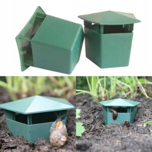 PUŁAPKA NA ŚLIMAKI Naturalna EKOLOGICZNA WABIK Przeciw ŚLIMAKOM Domek XL - miniatura 2