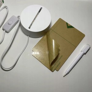 LAMPKA 3D LED OZDOBNA DO RYSOWANIA PISANIA WIADOMOŚCI PLEXI PREZENT - miniatura 13