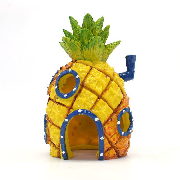 OZDOBA AKWARIOWA Ananas 12cm L do akwarium