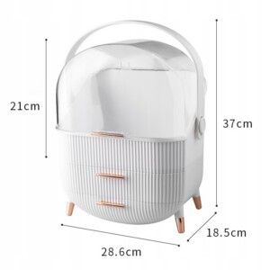 ORGANIZER na KOSMETYKI Kosmetyczka KUFEREK Stojak - miniatura 4