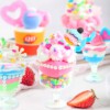 Zabawka DIY KOLOROWE DESERY LODY POSYPKI Zrób to Sam SENSORYCZNA XL ZESTAW - miniatura 9