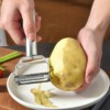 OBIERACZKA DO WARZYW ZIEMNIAKÓW OWOCÓW ROZDRABNIACZ ZE STALI NIERDZEWNEJ - miniatura 7