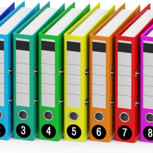 Naklejki 1-100 CYFRY Numery CZARNE OZNACZANIE Numerowanie 5 ARKUSZY 500 szt - miniatura 9