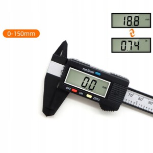 SUWMIARKA Elektroniczna 150mm LCD CYFROWA Dokładna - miniatura 6
