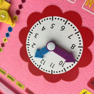 Tablica MONTESSORI Walizka EDUKACYJNA Sensoryczna dla DZIECI Manipulacyjna - miniatura 6