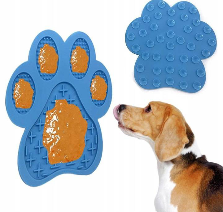 TACKA DO LIZANIA ANTYSTRESOWA WOLNE JEDZENIE XL ZABAWKA DLA PSA KOTA - obrazek 2