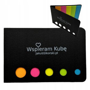 GADŻET REKLAMOWY JakubSikorski - KARTECZKI SAMOPRZYLEPNE Memo