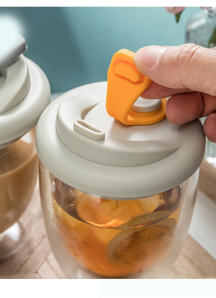 SZKLANKA TERMICZNA Z POKRYWKĄ Z PODWÓJNYM DNEM NA KAWĘ HERBATĘ - obrazek 14