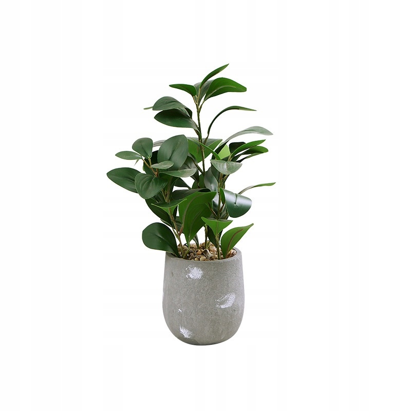 SZTUCZNA Roślina W DONICZCE REALISTYCZNA 38cm Fikus FIGOWIEC Piękny - obrazek 4