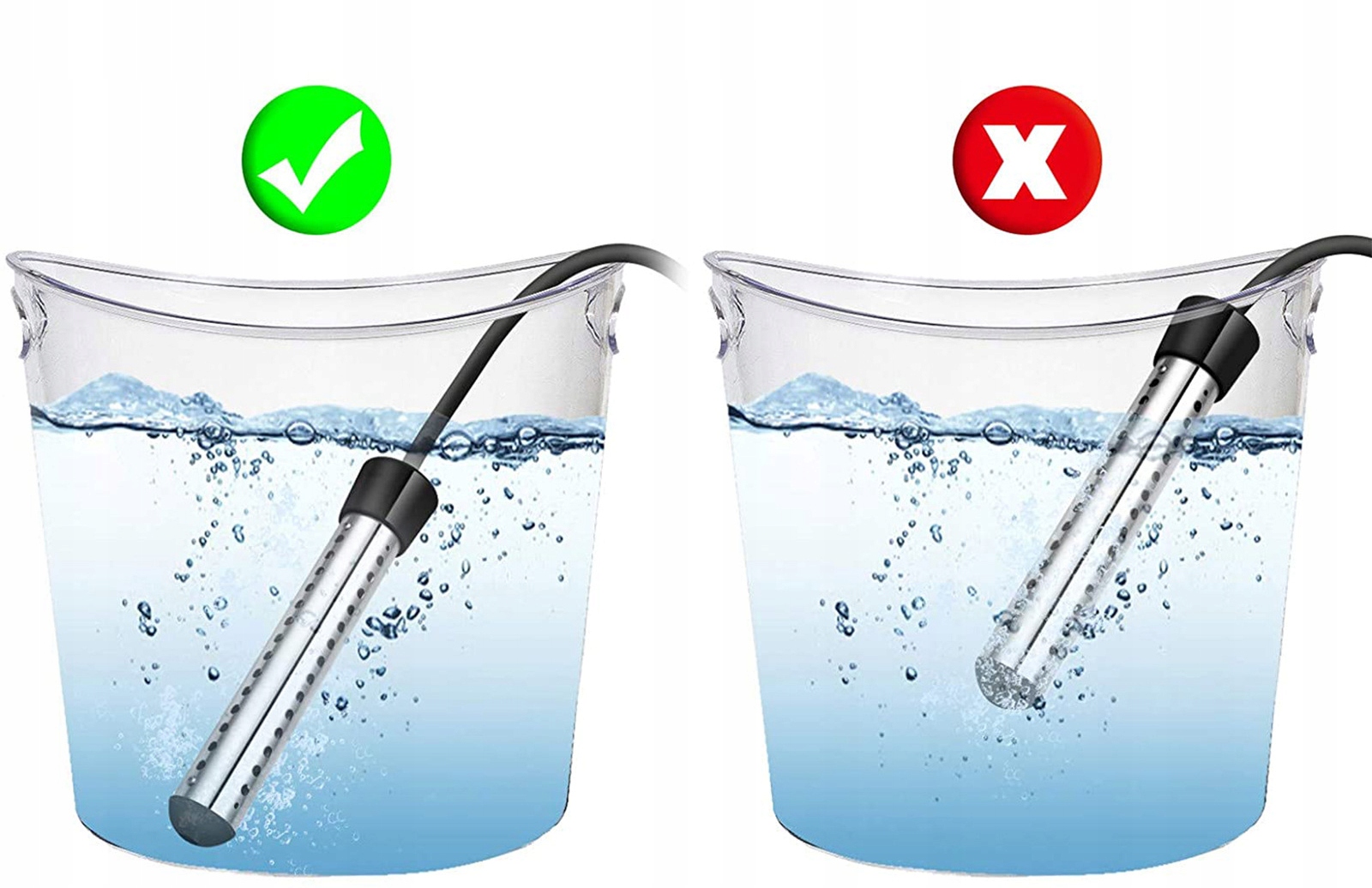 GRZAŁKA BASENOWA 3000W PODGRZEWACZ DO WODY BASENU TIMER WYŁĄCZNIK CZASOWY - obrazek 3