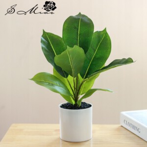 SZTUCZNA Roślina W DONICZCE REALISTYCZNA 34cm Fikus FIGOWIEC DEKORACJA - miniatura 2