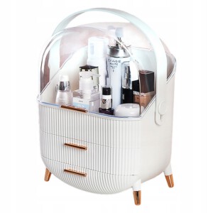 ORGANIZER na KOSMETYKI Kosmetyczka KUFEREK Stojak