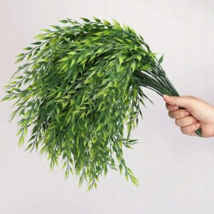 SZTUCZNA ROŚLINA WIERZBA WILKINA ZWISAJĄCA DOMOWA REALISTYCZNA KWIAT 50cm - miniatura 4