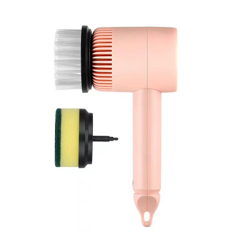 ELEKTRYCZNA SZCZOTKA SZORUJĄCA DO CZYSZCZENIA KUCHNI ŁAZIENKI OBROTOWA USB - zdjęcie 2