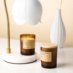 ŚWIECA SOJOWO KOKOSOWA HandMade FRANCUSKI JAŁOWIEC I LAWENDA AROMATYCZNA - miniatura 5