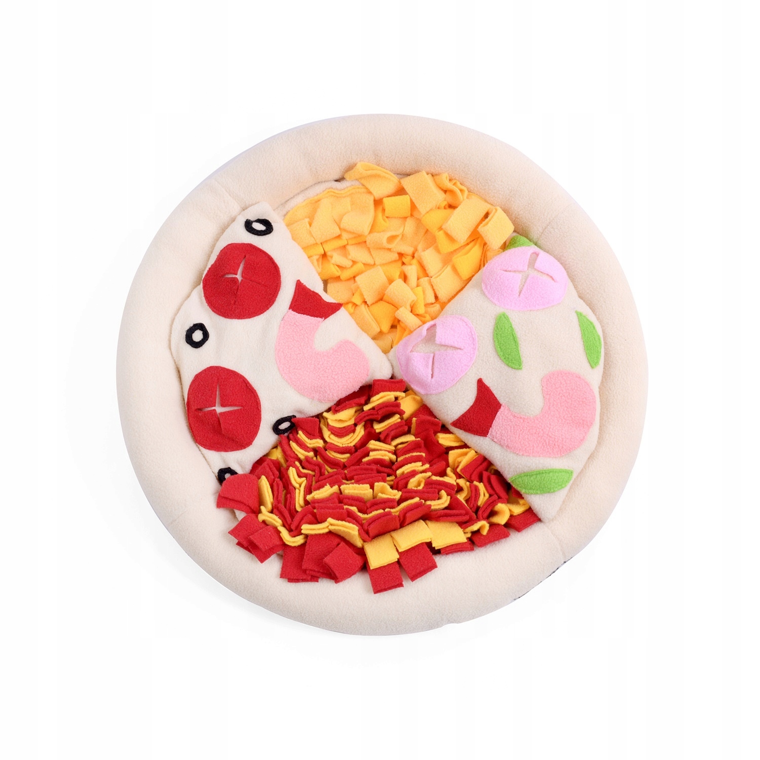 PLUSZOWA PIZZA dla psa ZABAWKA Mata EDUKACYJNA XL - zdjęcie 2