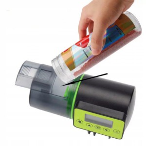 AUTOMATYCZNY KARMNIK AKWARIOWY DOZOWNIK DO AKWARIUM DLA RYB XL 200ml - miniatura 10