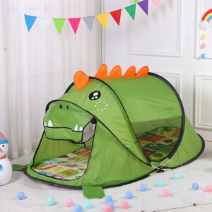 Namiot dla DZIECI Dinozaur do DOMU OGRODU na PLAŻĘ DWÓR 182x100x80cm POP-UP - miniatura 5