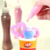 Zabawka DIY KOLOROWE DESERY LODY POSYPKI Zrób to Sam SENSORYCZNA XL ZESTAW - miniatura 8