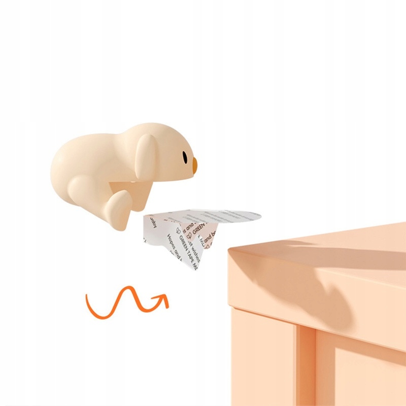 ZABEZPIECZENIA SZAFEK NA ROGI NAROŻNIKI KANTY MEBLI STOŁU OSŁONA MISIE 2SZT - zdjęcie 3