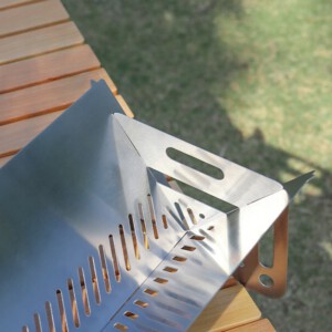 Grill PALENISKO Ogrodowe MAŁY PORĘCZNY Kempingowy TURYSTYCZNY +ETUI THICK - miniatura 8