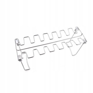 STOJAK NA KURCZAKA MIĘSO ŻEBEREK GRILLA Grill BBQ Pieczenia RUSZT - miniatura 2