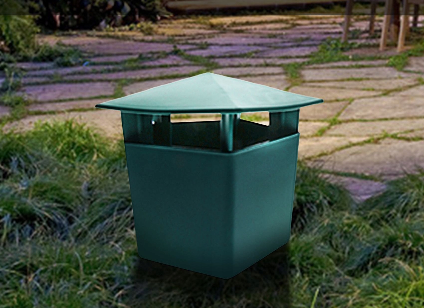 PUŁAPKA NA ŚLIMAKI Naturalna EKOLOGICZNA WABIK Przeciw ŚLIMAKOM Domek XL - obrazek 14