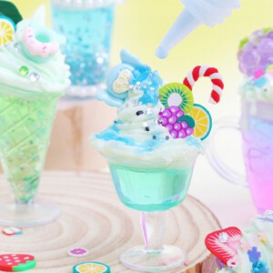 Zabawka DIY KOLOROWE DRINKI DESEROWE NAPOJE Zrób to Sam SENSORYCZNA ZESTAW - miniatura 9