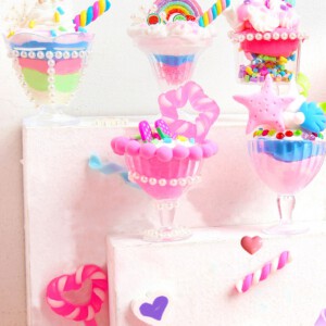 Zabawka DIY KOLOROWE DESERY LODY POSYPKI Zrób to Sam SENSORYCZNA XL ZESTAW - miniatura 7