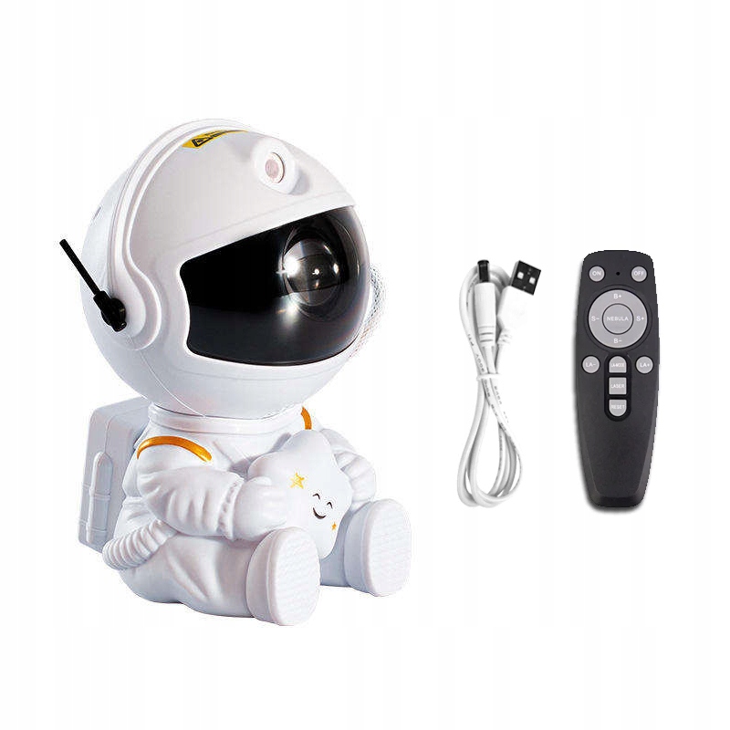 PROJEKTOR GWIAZD NIEBA ASTRONAUTA KOSMOS PILOT RZUTNIK PREZENT DLA DZIECI - zdjęcie 16