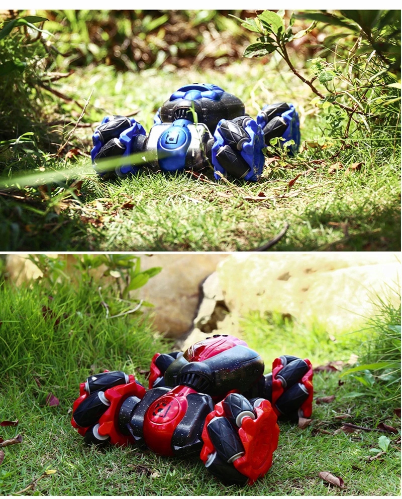 SAMOCHÓD ZDALNIE STEROWANY Ręką lub PILOTEM Terenowy RC 360 stopni AUTO 4x4 - zdjęcie 12