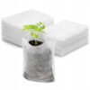 WORECZKI do SADZENIA ROŚLIN SADZONEK ROZSADA Biodegradowalne 100szt 8x10cm - miniatura 1