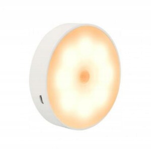 LAMPKA LED CZUJKA RUCHU USB INDUKCYJNA GARDEROBA 120 stopni CIEPŁE ŚWIATŁO