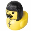Kaczka KĄPIELOWA GOTHIC duck HEAVY METAL Goth Thicc Czarna WANNY PREZENT - miniatura 1